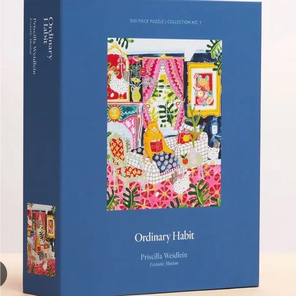 Puzzle - Priscilla Weidlein Ecstatic Motion design NWT - Picture 3 of 3